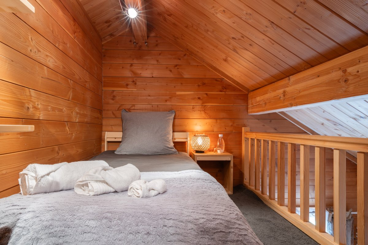 Chambre Granon — lit d'appoint en mezzanine