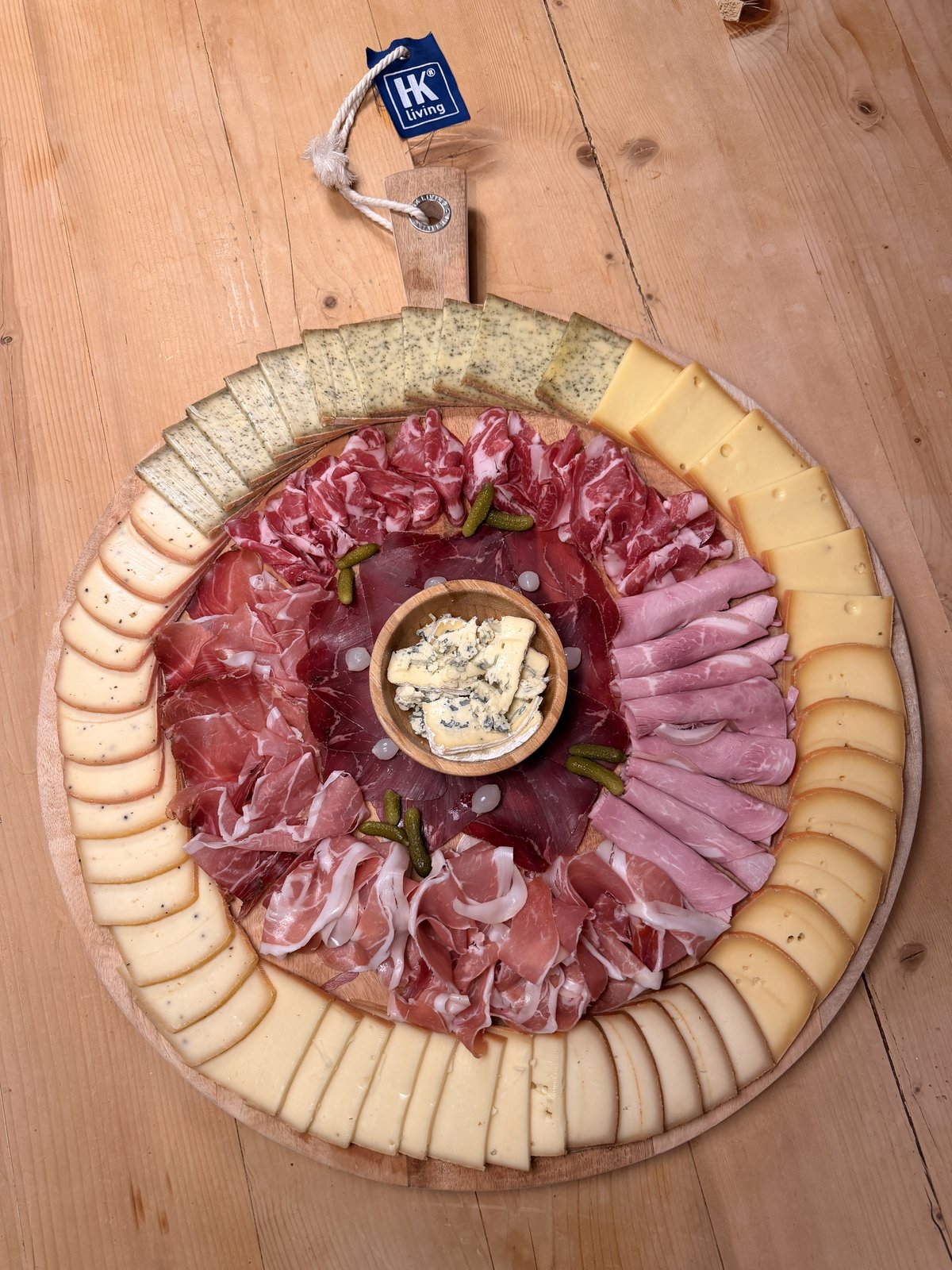 Planche de charcuterie et fromage